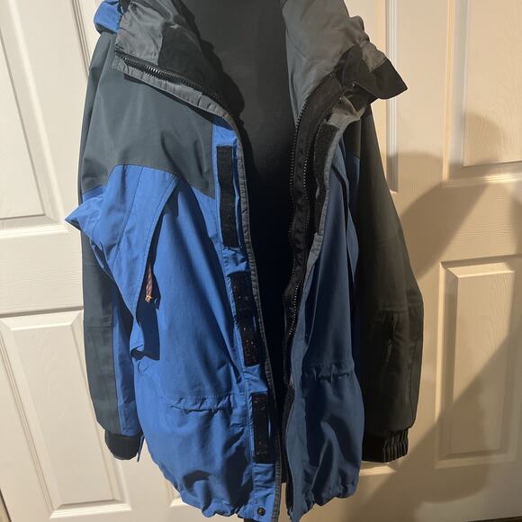 Marmot Blue/Gray Gortex Shell Jacket Size Men’s Small - Picture 16 of 16